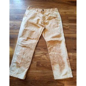 Northwest Territory tie-dye frosted bleach Dungarees  jeans Tan men's 36x30